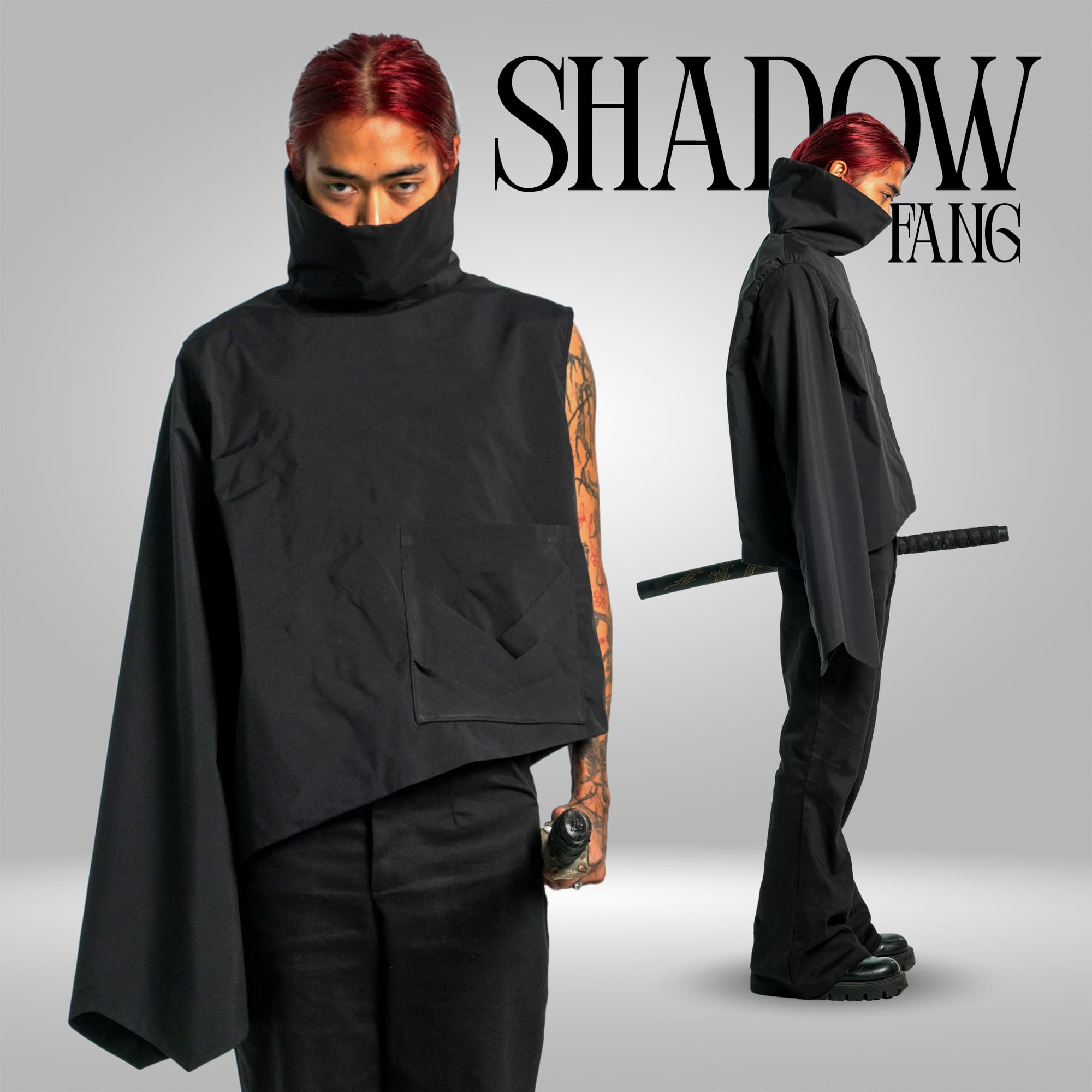 SHADOW FANG — One-Sleeve Tactical Shirt